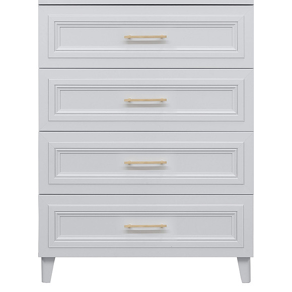 Комод «Сати» П7.057.1.29, Материал: ЛДСП, Цвет: Белый, Механизм трансформации: без механизма