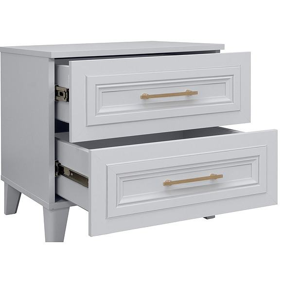 Тумба прикроватная «Сати» П7.057.1.25, Материал: ЛДСП, Цвет: Белый, Механизм трансформации: без механизма