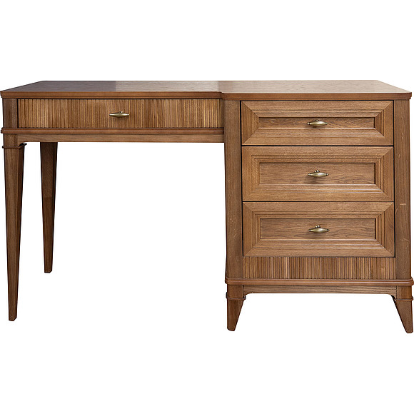 Стол туалетный «Калипсо» БМ2.785.1.07, Материал: массив дуба, Цвет: Табак