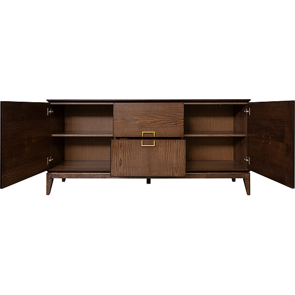 Тумба «Монблан» П4.145.0.03, Материал: МДФ+шпон, Цвет: Табак