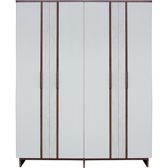 Шкаф для одежды «Асти» БМ2.667.1.02, Материал: МДФ, крашеная, Цвет: Жасмин