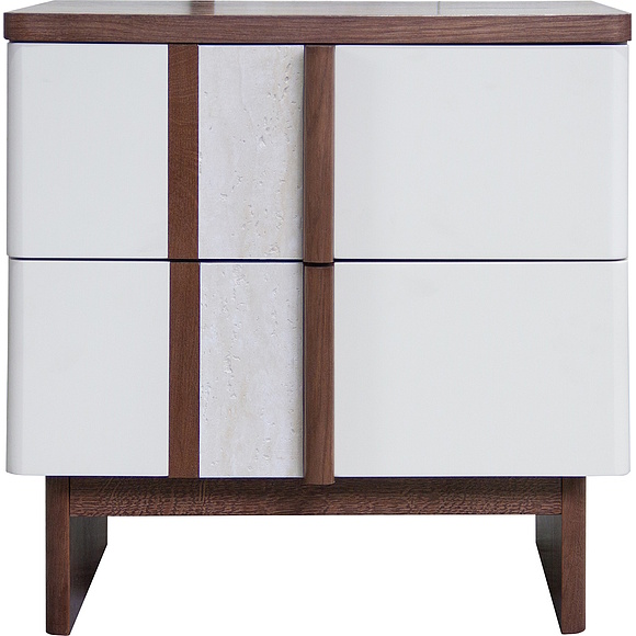 Тумба прикроватная  «Асти» БМ2.667.1.03, Материал: МДФ, крашеная, Цвет: Жасмин