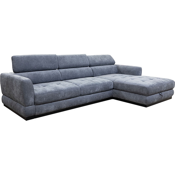 Угловой диван «Мишель 2» (3ML/R.8MR/L), Материал: ткань, Группа ткани: 19 группа, Механизм трансформации: с механизмом