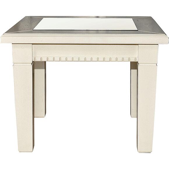 Стол журнальный «Верди» П4.487.0.04 (108.04), Материал: массив дуба, Цвет: Слоновая кость