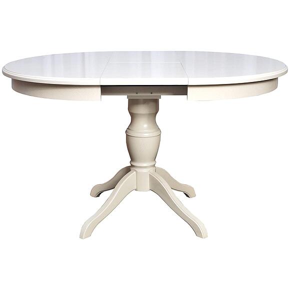 Стол «Верди» П4.487.4.03 (317.01), Материал: массив дуба, Цвет: Слоновая кость