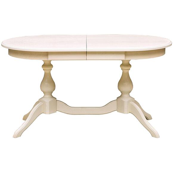 Стол обеденный «Верди» П4.487.4.16 (П106.16), Материал: массив дуба, Цвет: Слоновая кость