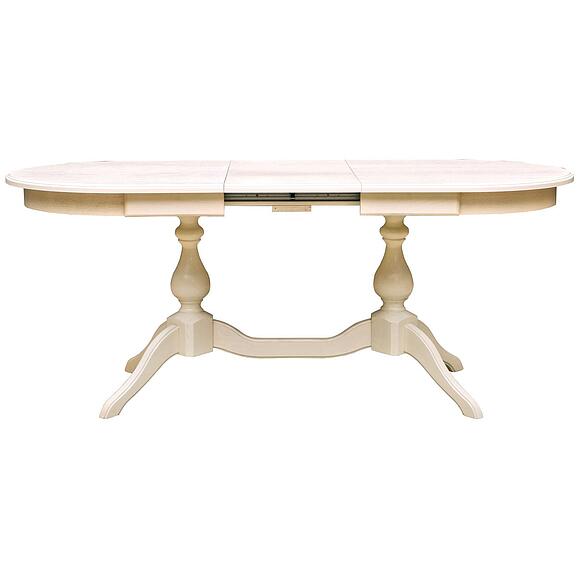 Стол обеденный «Верди» П4.487.4.16 (П106.16), Материал: массив дуба, Цвет: Слоновая кость