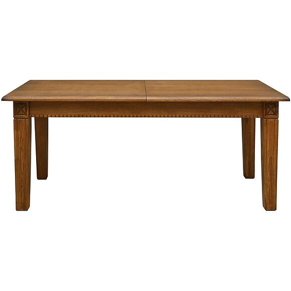 Стол «Верди» П4.487.4.12 (П106.04), Материал: массив дуба, Цвет: Дуб рустикаль с патинированием