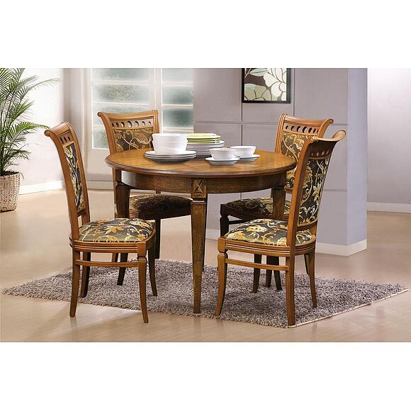 Стол «Верди 12А» П4.487.4.06(318.07), Материал: массив дуба, Цвет: Дуб рустикаль с патинированием