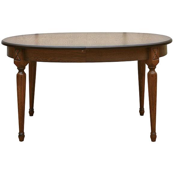 Стол обеденный «Верди» П4.487.4.07 (П323.01), Материал: массив дуба, Цвет: Дуб рустикаль с патинированием