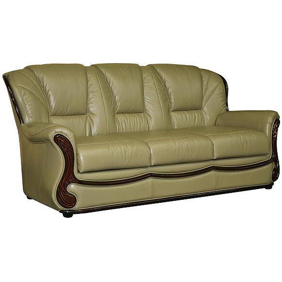 3-х местный диван «Изабель 2» (3m), Материал: натуральная кожа, Группа ткани: 120 группа