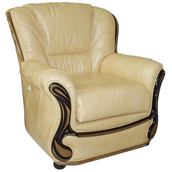 Кресло «Изабель 2» (12), Материал: натуральная кожа, Группа ткани: 120 группа