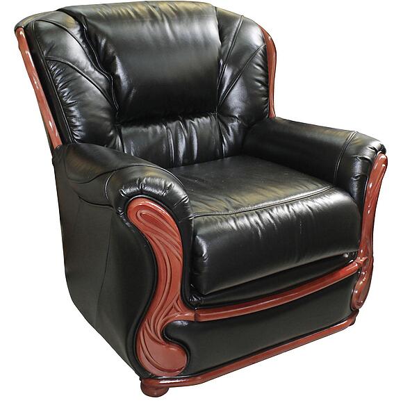 Кресло «Изабель 2» (12), Материал: натуральная кожа, Группа ткани: 120 группа