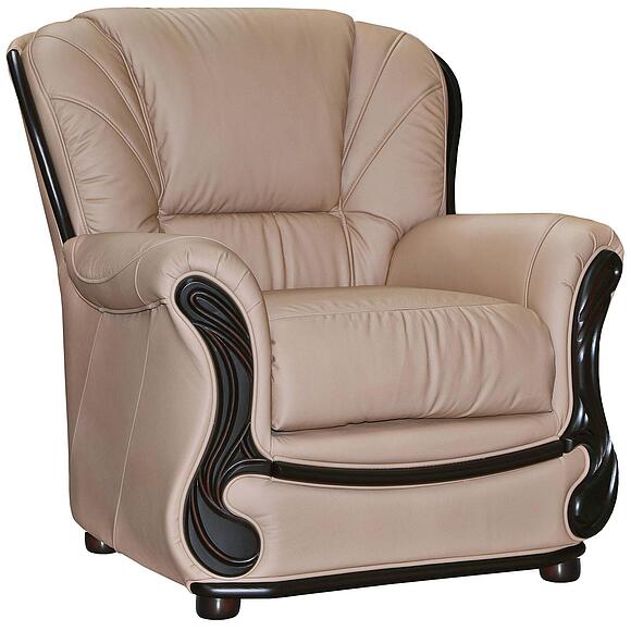 Кресло «Изабель 2» (12), Материал: натуральная кожа, Группа ткани: 120 группа