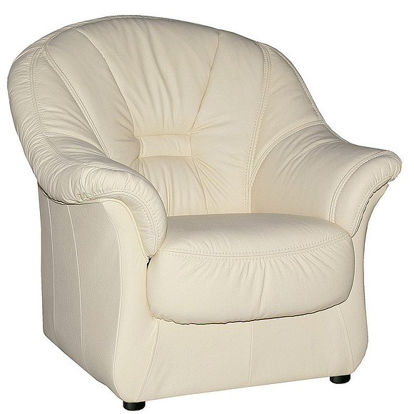 Кресло «Омега» (12), Материал: натуральная кожа, Группа ткани: 120 группа, Механизм трансформации: без механизма