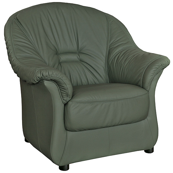 Кресло «Омега» (12), Материал: натуральная кожа, Группа ткани: 120 группа, Механизм трансформации: без механизма