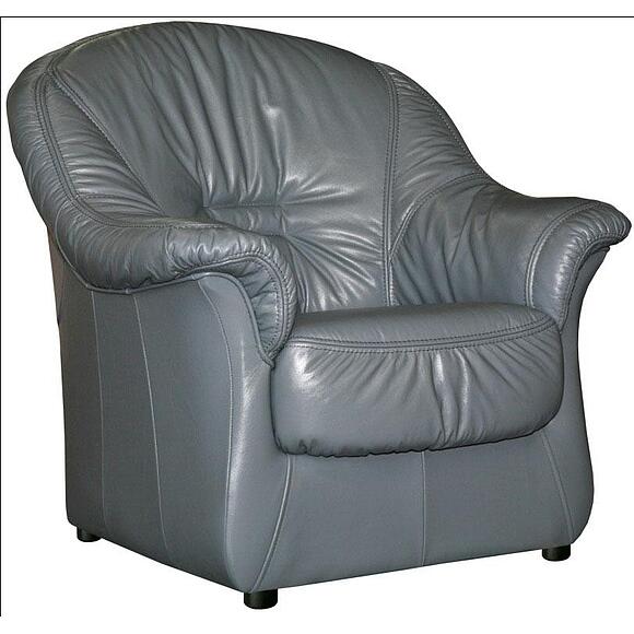 Кресло «Омега» (12), Материал: натуральная кожа, Группа ткани: 120 группа