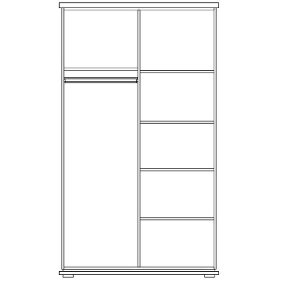 Шкаф для одежды «Тунис» П6.343.1.06 (П344.06), Материал: массив дуба, Цвет: Слоновая кость с серебром (shkaf_dlya_odejdy_tunis_p344_06_shema.jpg) Шкаф для одежды «Тунис» П6.343.1.06 (П344.06), Материал: массив дуба, Цвет: Слоновая кость с серебром