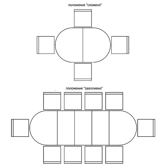Стол обеденный «Верди» П4.487.4.15 (П106.15), Материал: массив дуба, Цвет: Дуб рустикаль с патинированием