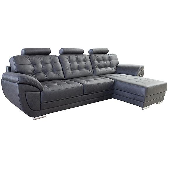 Угловой диван «Редфорд» (3mL/R8mR/L), Материал: натуральная кожа, Группа ткани: 140 группа