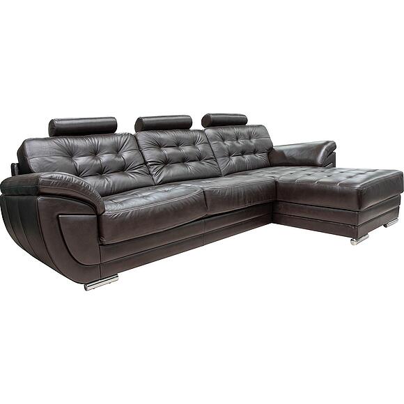 Угловой диван «Редфорд» (3mL/R8mR/L), Материал: натуральная кожа, Группа ткани: 140 группа