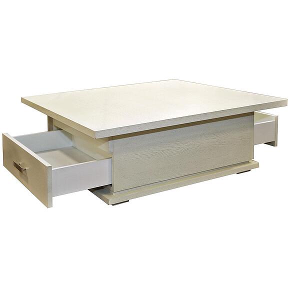 Стол журнальный «Тунис» П6.343.0.04 (П343.04-1Ш), Материал: ДСП+шпон, Цвет: Слоновая кость с серебром (IMG_9087.jpg) Стол журнальный «Тунис» П6.343.0.04 (П343.04-1Ш), Материал: ДСП+шпон, Цвет: Слоновая кость с серебром