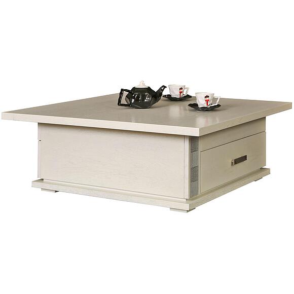 Стол журнальный «Тунис» П6.343.0.04 (П343.04-1Ш), Материал: ДСП+шпон, Цвет: Слоновая кость с серебром (stol_jurn_tunis_p343_04sh_slon_kost_2.jpg) Стол журнальный «Тунис» П6.343.0.04 (П343.04-1Ш), Материал: ДСП+шпон, Цвет: Слоновая кость с серебром