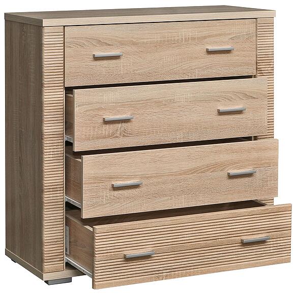 Комод «Гресс» П6.501.1.11 (П501.11), Материал: ЛДСП, Цвет: Дуб Сонома светлый