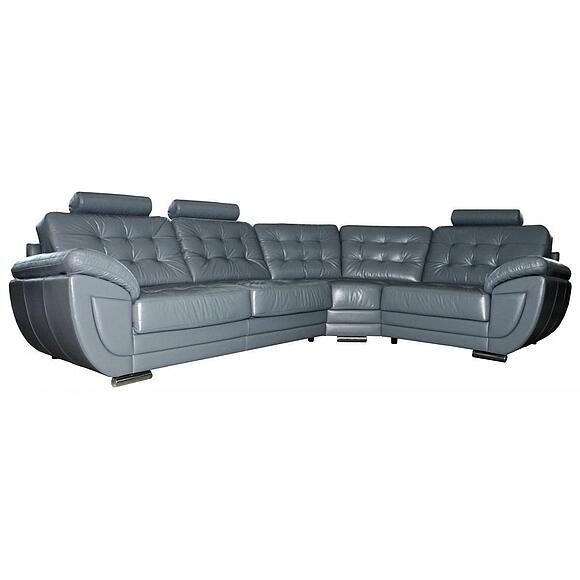 Угловой диван «Редфорд» (3mL/R901R/L), Материал: натуральная кожа, Группа ткани: 120 группа