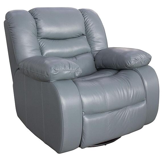 Кресло-реклайнер «Манчестер 1» (1Р), Материал: натуральная кожа, Группа ткани: 120 группа