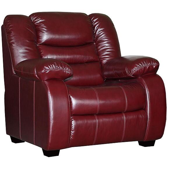 Кресло «Манчестер 1» (12), Материал: натуральная кожа, Группа ткани: 140 группа