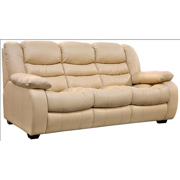 3-х местный диван «Манчестер 1» (3m), Материал: натуральная кожа, Группа ткани: 140 группа