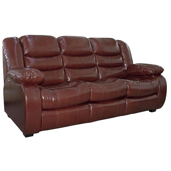 3-х местный диван «Манчестер 1» (3m), Материал: натуральная кожа, Группа ткани: 150 группа