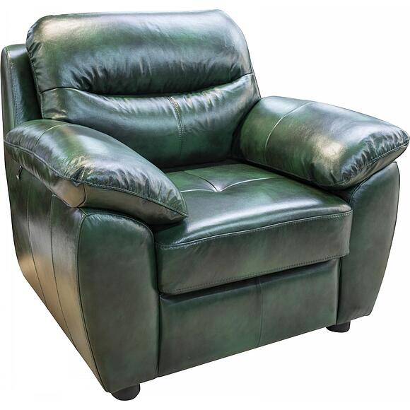 Кресло «Плаза» (12), Материал: натуральная кожа, Группа ткани: 120 группа