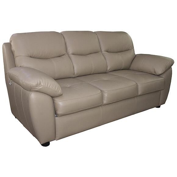 3-х местный диван «Плаза» (3m), Материал: натуральная кожа, Группа ткани: 140 группа