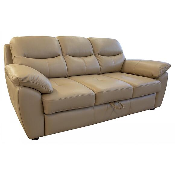 3-х местный диван «Плаза» (3m), Материал: натуральная кожа, Группа ткани: 140 группа