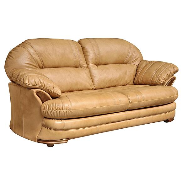 3-х местный диван «Йорк» (3m), Материал: натуральная кожа, Группа ткани: 120 группа