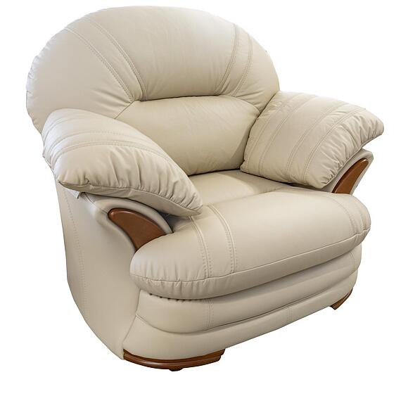 Кресло «Йорк» (12), Материал: натуральная кожа, Группа ткани: 120 группа