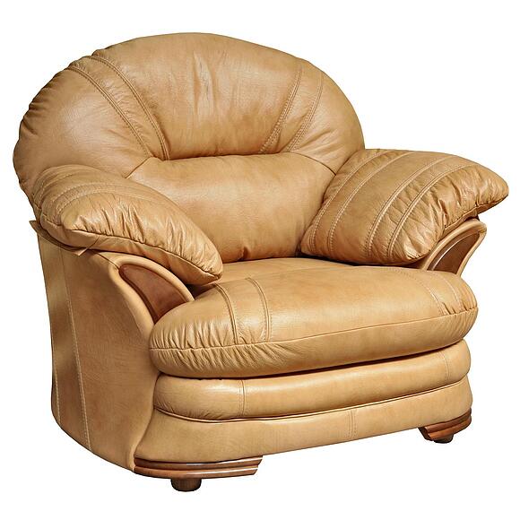 Кресло «Йорк» (12), Материал: натуральная кожа, Группа ткани: 120 группа