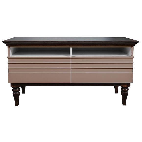 Тумба «Ирис» П529.07, Цвет: Капучино глянец + венге