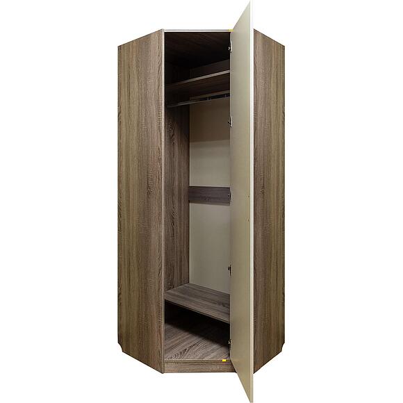Шкаф для одежды угловой «Бритиш» П551.09, Материал: ЛДСП
