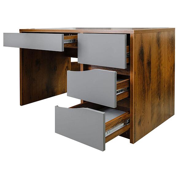 Стол письменный «Монако» П6.528.2.15 (П510.15-1), Материал: МДФ+ПВХ, Цвет: Дуб Саттер+Серый Мокко (stol_pism_monako_p510_15-1_seryi_mokko5c110a0343996.jpg) Стол письменный «Монако» П6.528.2.15 (П510.15-1), Материал: МДФ+ПВХ, Цвет: Дуб Саттер+Серый Мокко