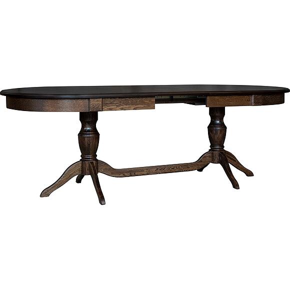 Стол обеденный «Верди» П4.487.4.14 (П106.08-01), Материал: массив дуба, Цвет: Табак