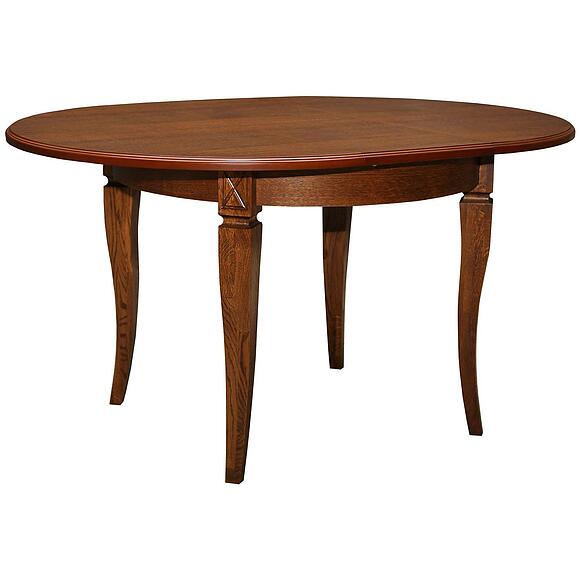 Стол «Верди 12А» П4.487.4.06(318.07), Материал: массив дуба, Цвет: Черешня