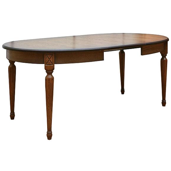 Стол обеденный «Верди» П4.487.4.07 (П323.01), Материал: массив дуба, Цвет: Черешня