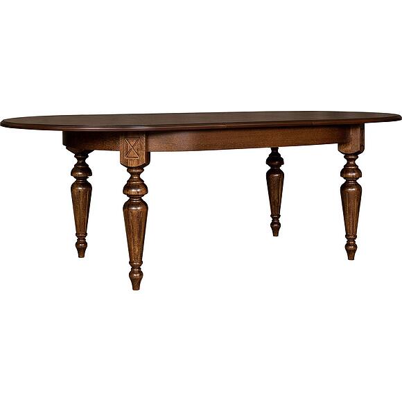 Стол «Верди» П4.487.4.11 (394.01), Материал: массив дуба, Цвет: Черешня