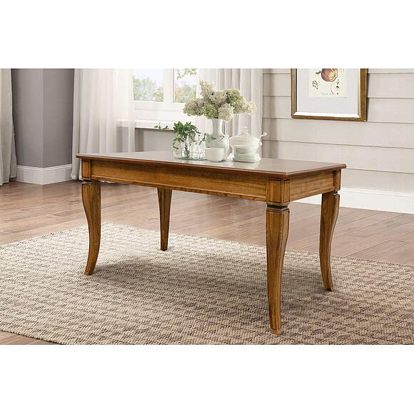 Стол обеденный «Кинг» П4.193.4.02 (П613.02), Материал: массив дуба, Цвет: Дуб рустикаль с патинированием