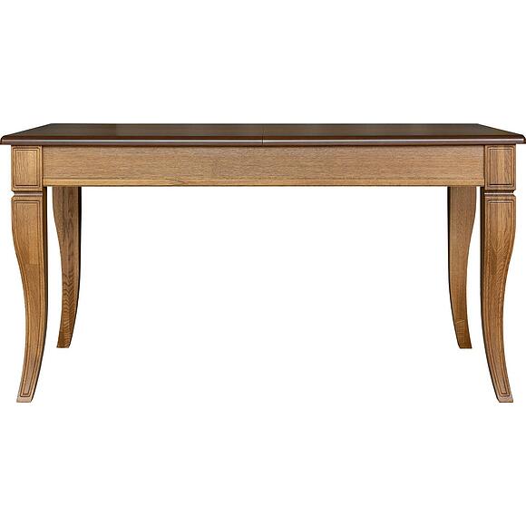 Стол обеденный «Кинг» П4.193.4.02 (П613.02), Материал: массив дуба, Цвет: Дуб рустикаль с патинированием