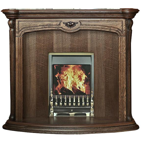 Портал для камина «Алези» П1.350.0.04 (П350.04), Цвет: Табак (p350-04.jpg) Портал для камина «Алези» П1.350.0.04 (П350.04), Цвет: Табак