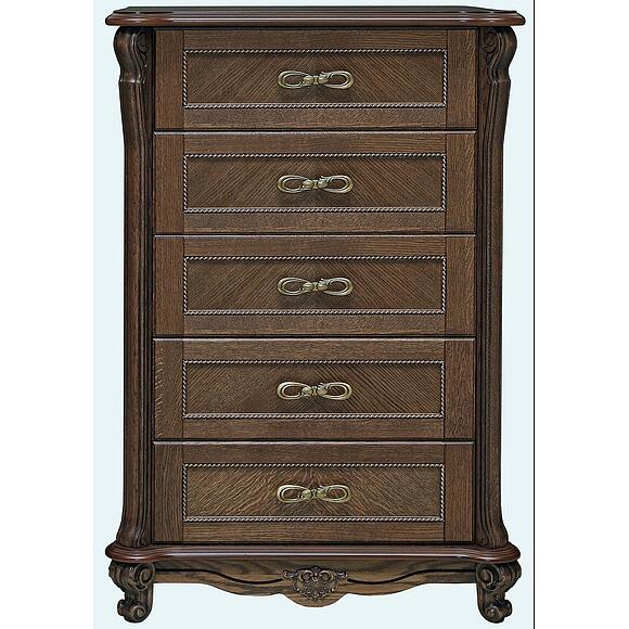 Комод «Алези» П1.350.1.21 (П349.23), Материал: массив дуба, Цвет: Табак